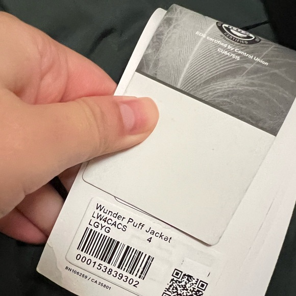 LULULEMON WUNDER PUFF LEGACY GREEN NWT - Picture 4 of 5